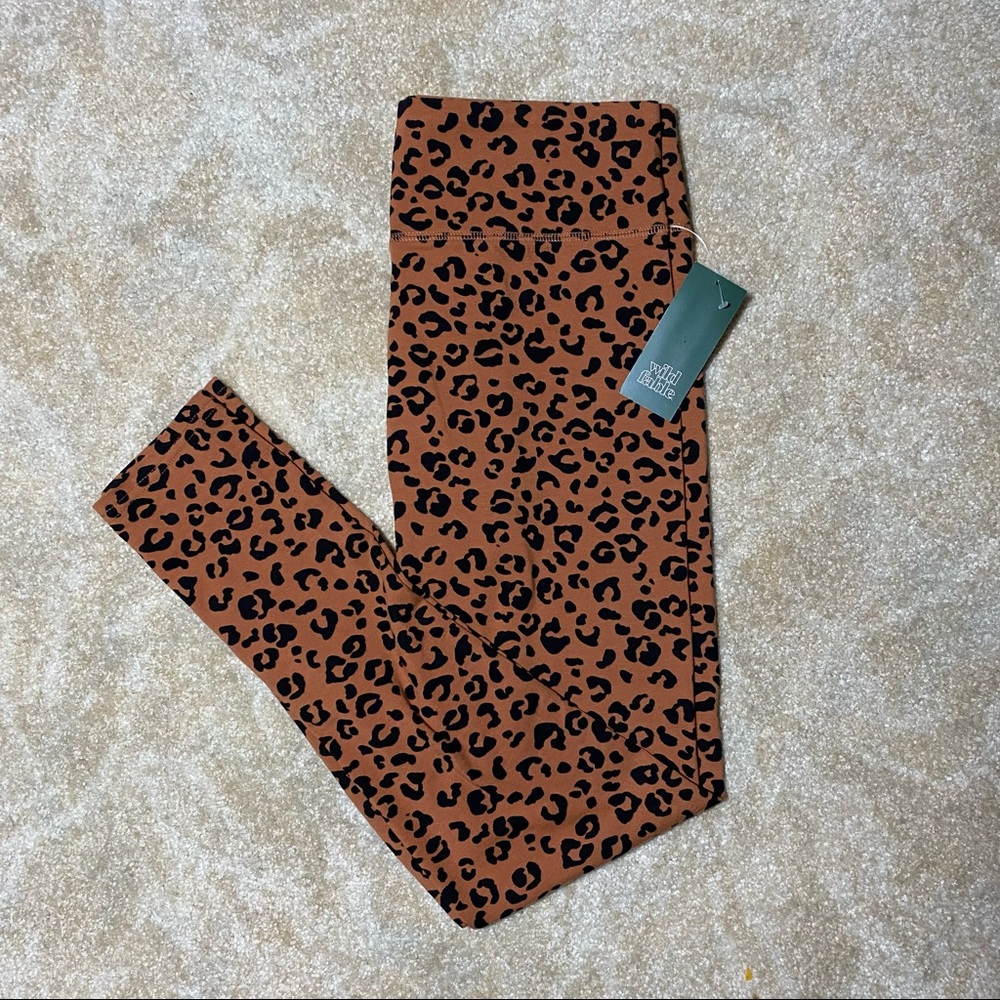 NWT Wild Fable Leopard Print Leggings M